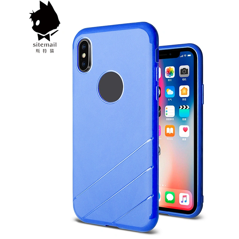 Hot smartphone transparent tpu cell phone case for iPhone 8 case, mobile phone shell