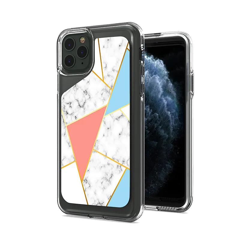 wholesale china supplier custom IMD marble phone case for apple iphone 11 pro max For iPhone 12
