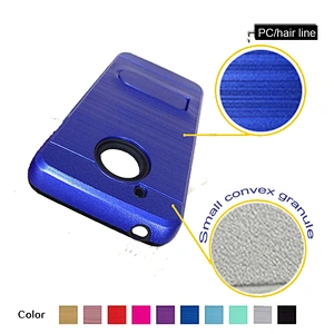 DIY factory price kickstand cell phone case for MOTO E4 plus case for MOTO E4 cover