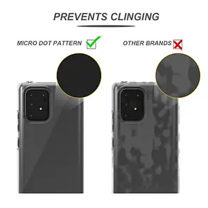 wholesale Hot selling Low MOQ clear phone case cover for Samsung A91 A81 A71 A51 A21 A01