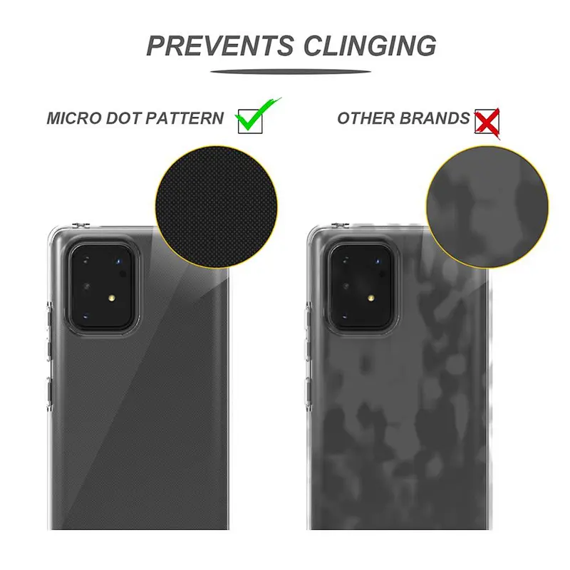 wholesale Hot selling Low MOQ clear phone case cover for Samsung A91 A81 A71 A51 A21 A01