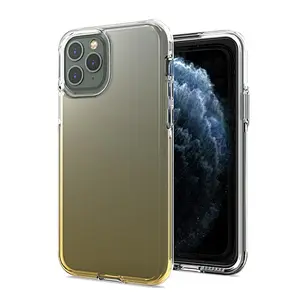 Wholesale Transparent Mobile Cover High Clear TPU PU Phone Case For iPhone 6 7 8 Plus 11 Pro Max X XS XR