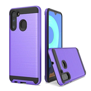 Hot design dual protection phone parts fashionable printing mobile case cover for Samsung A01 A21 A51 A71