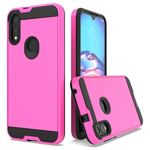 Wholesale price carbon tpu cell phone cases with personalised images for Motorola E 2020 E7