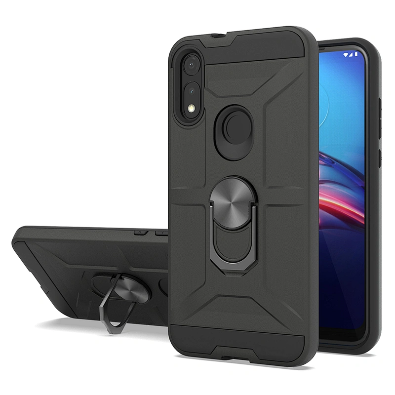 Best selling multifunction ring holder kickstand phone cases celular for Motorola E7 E 2020