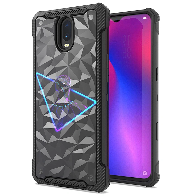 wholesale factory price case,diamond phone back cover with beautiful design for OPPO R17