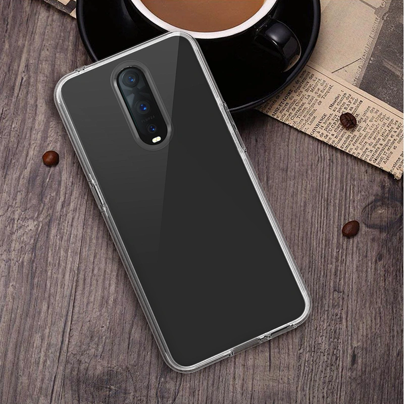 TPU PC High Clean Transparent customized pattern phone case For OPPO R17 Pro F11 Pro RENO