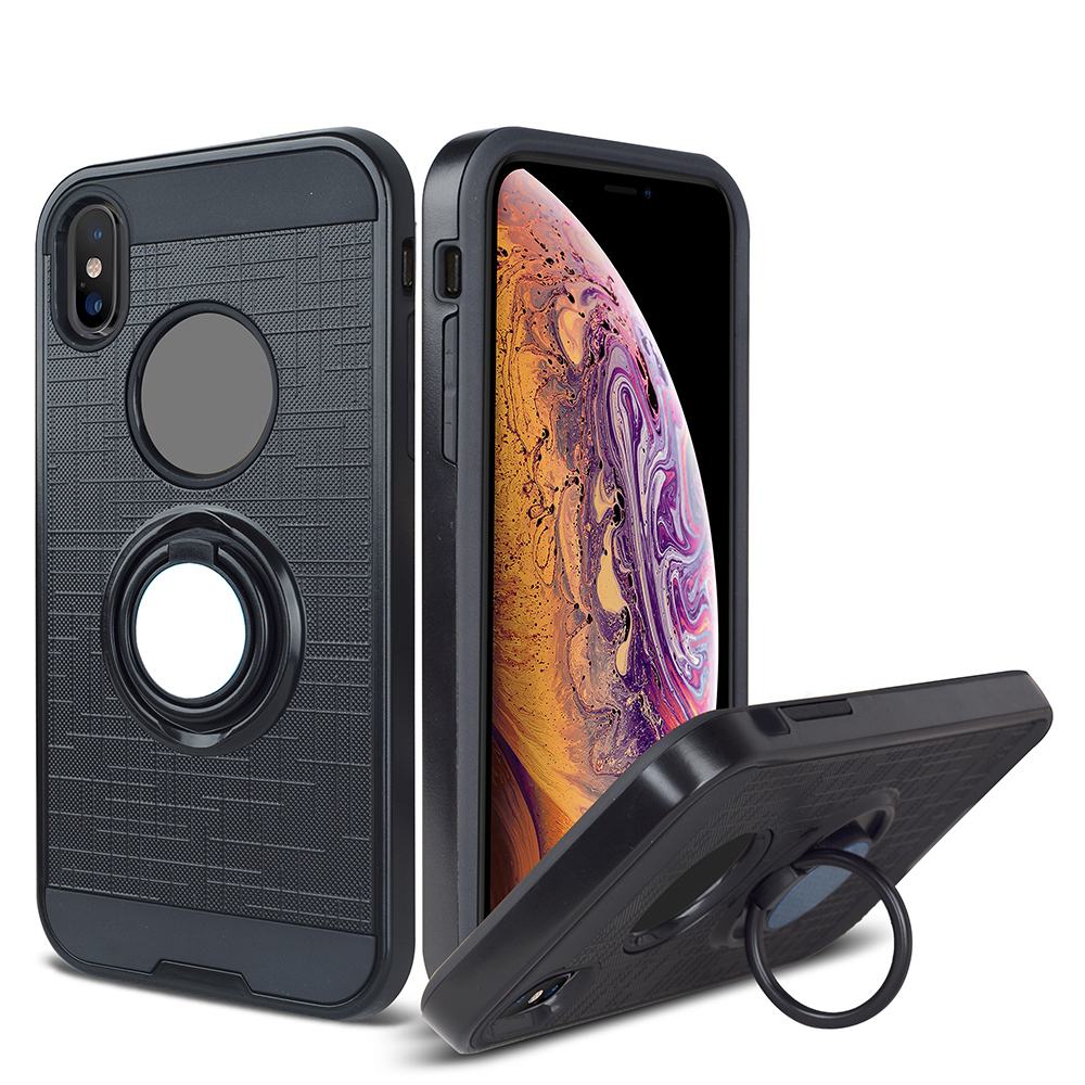 Protection 360 degree Rotation ring holder phone covers For IPhone 11 pro xr xs max 12