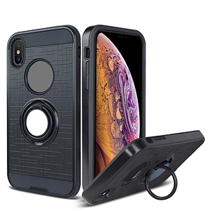 Protection 360 degree Rotation ring holder phone covers For IPhone 11 pro xr xs max 12