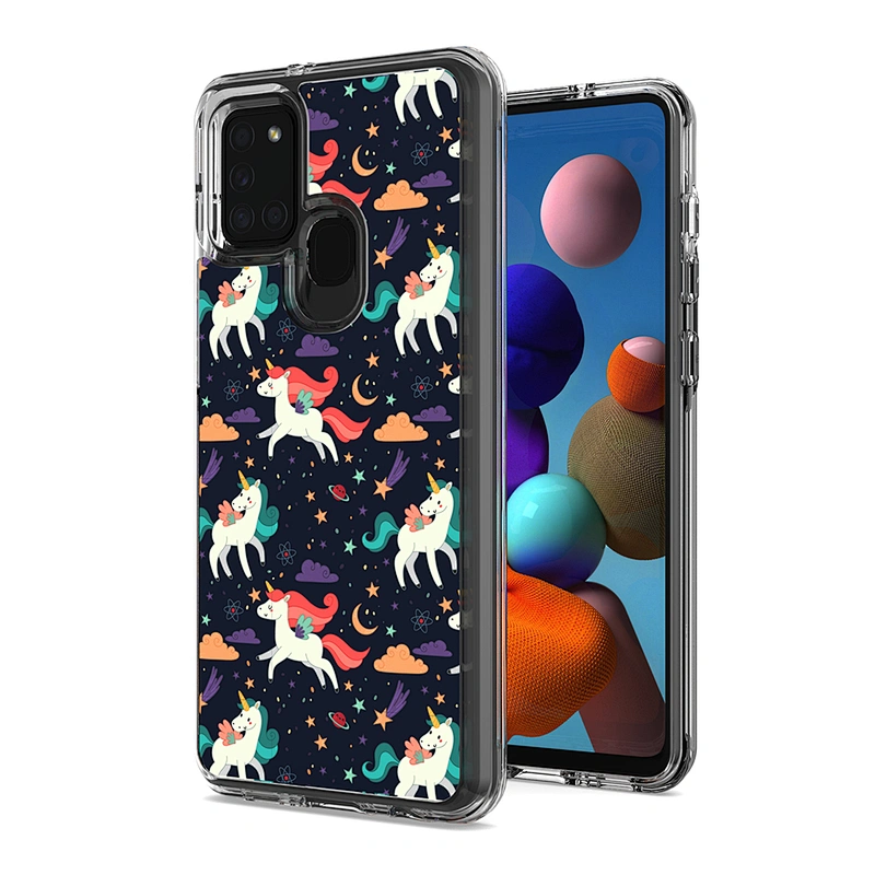 Custom soft TPU IMD printed marble design phone case for Samsung A11 A21S A31