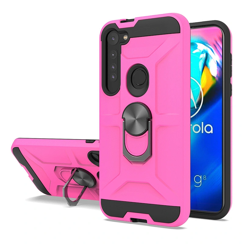 2020 Mobile Cell Phone Case Accessories With Ring Holder For Motorola Moto G Stylus G8 Power Plus