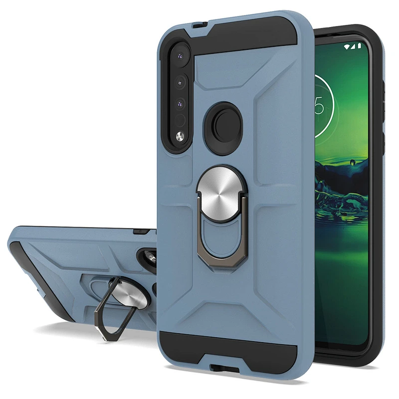 Rose Gold Ring Holder Kickstand cell phone case and covers For Motorola Moto G8 E7 G8 Power lite E6S