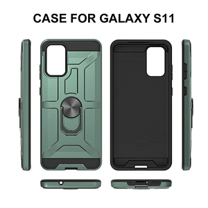 High quality ring holder case for Samsung Galaxy S20 Car Magnetic Mobile phone Case
