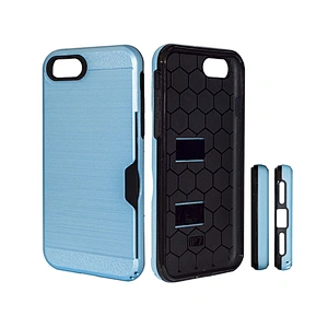 Guangzhou Factory Back Cover Hidden Card Slot Cell Phone Case For iPhone 6S 7 8 Plus X XR XS Max