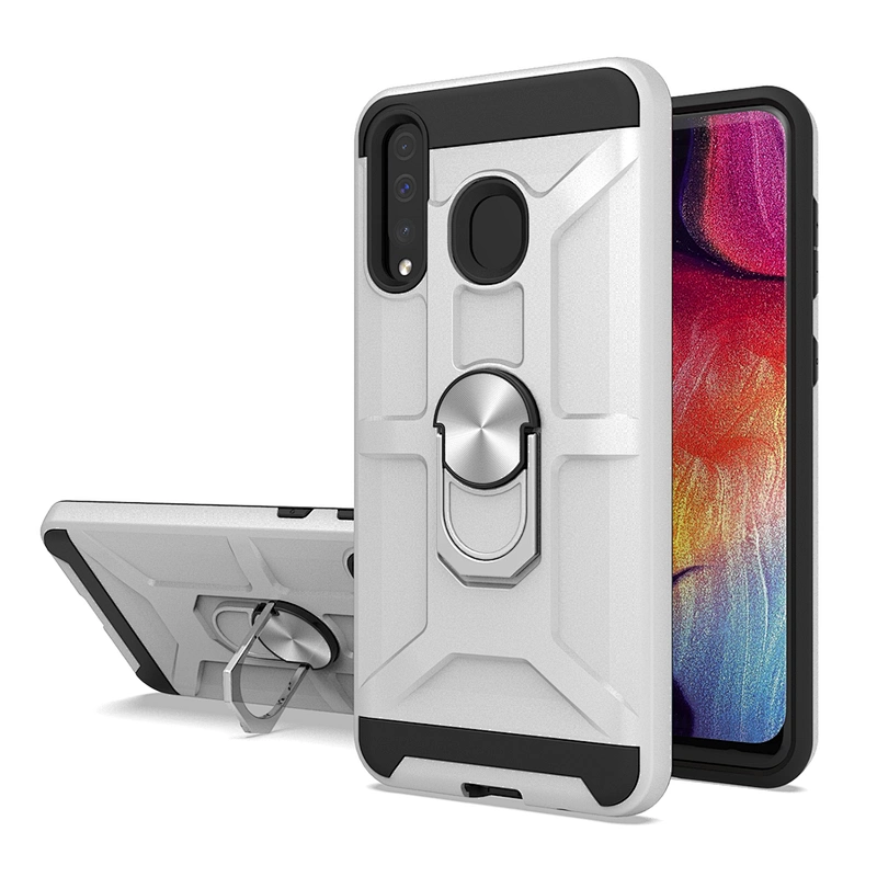 Kaijia ring holder printed metal back cover phone cases for SAMSUNG A30S A11 M30S 20 Ultra A51