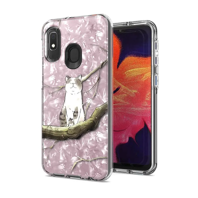 2020 New protective custom clear cell phone case back cover for Samsung A20 A30 A50