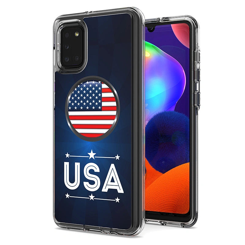 Wholesale mobile phone case printing marble imd design case for Samsung A21S  A31
