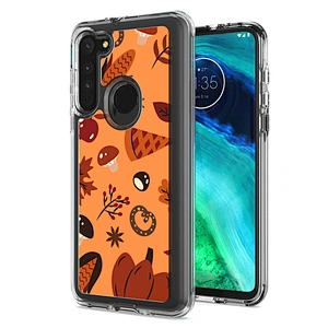Top selling mable printed phone case with customized images for Motorola Moto G8