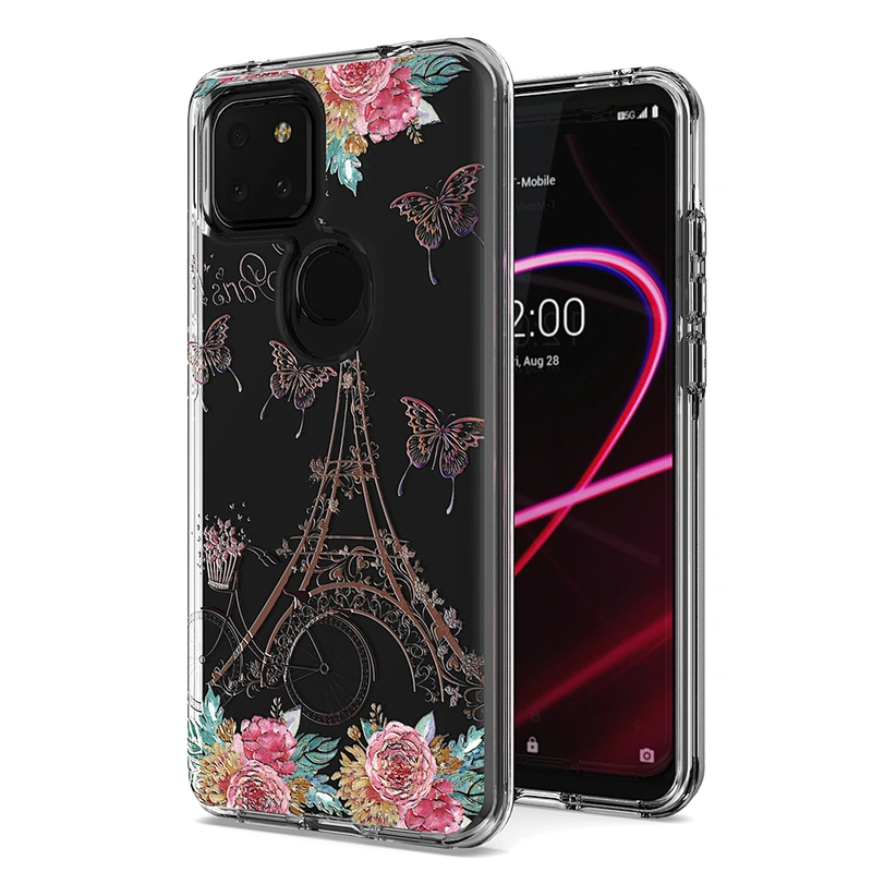 Transparent Clear Personalized Customized Pattern Phone Cases For TCL revvl 4 Plus 5G