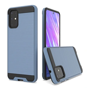 Top selling brushed metal mobile accessories phone case for Samsung S10 S20 Plus Ultra 5G