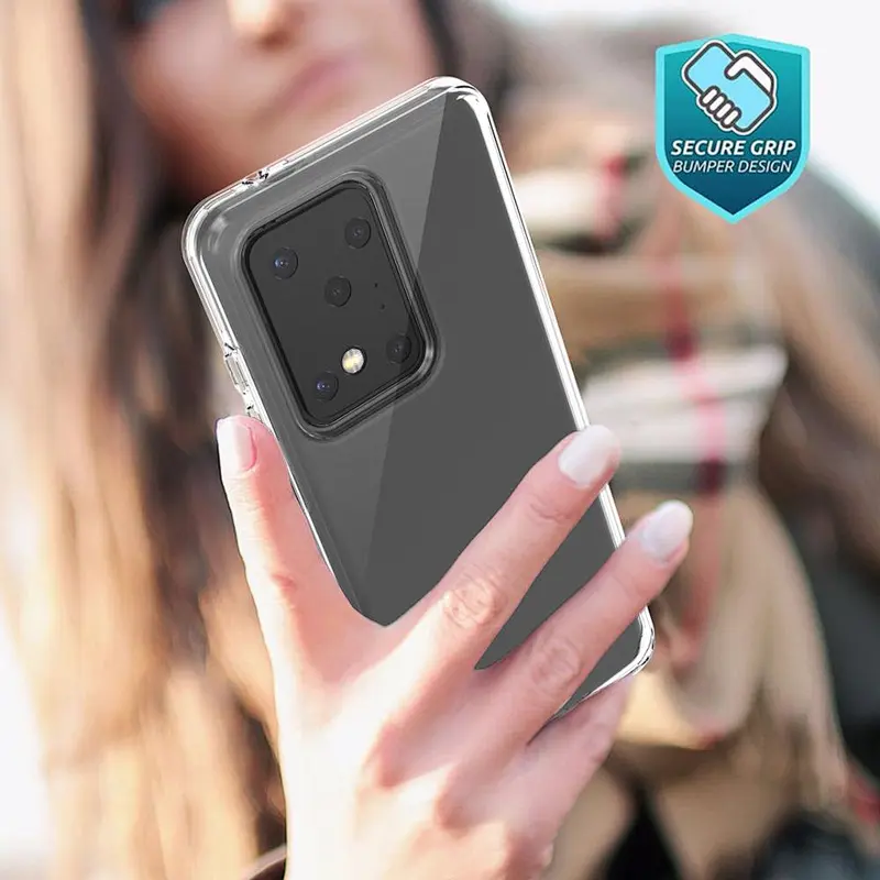 2020 new accesorios para celulares clear back cover for SAMSUNG S20 ultra S10 plus A21 A01