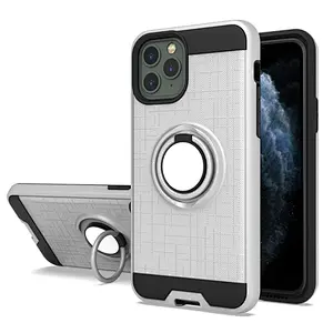 Ring mobile phone accessories case for iPhone 11,kickstand mobile phone cover for iPhone 11