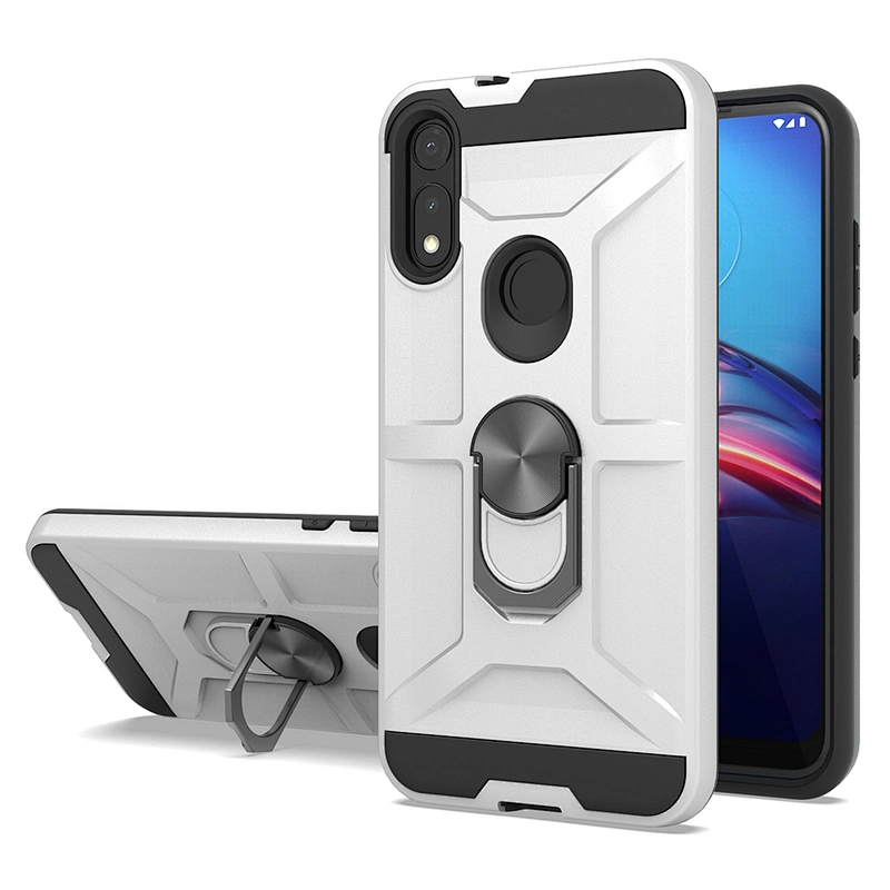 Best selling multifunction ring holder kickstand phone cases celular for Motorola E7 E 2020