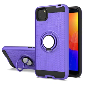360 degrees rotatable finger ring holder phones cover case for Huawei Y5P Y6P Y7P 2020