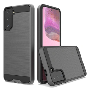 Android phone case back cover with brushed pattern for Samsung S20 FE S30 Plus Ultra