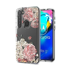 Custom PC TPU cell phone case print transparent cover case for Motorola G power 2020 One Pro G8 Power