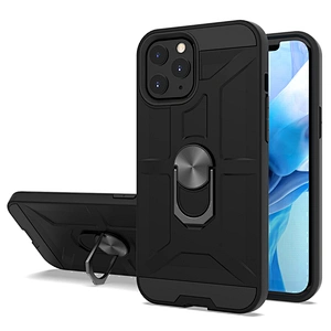 Patented product soft tpu hard pc anti-scratch phone cases with ring holder for iPhone 11 12 Mini Pro Max
