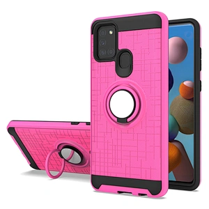 China supplier 360 ring holder cover phone case for Samsung A01 A11 A31 A21S A51 A71
