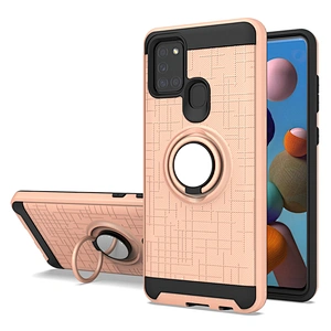 Wholesale Soft Tpu Rotation Ring Holder Phone Covers For Samsung A11 A31 A71 A21S Note 20 Plus