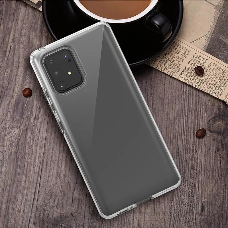 wholesale Hot selling Low MOQ clear phone case cover for Samsung A91 A81 A71 A51 A21 A01