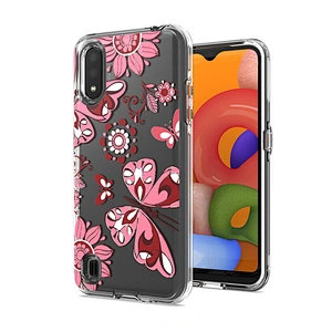 Ultra slim clear cover cases popular design tpu pc case for SAMSUNG A11 A01 Note 10 Lite A71