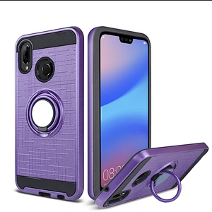 Mobile Phone Accessories TPU PC Smartphone Case With Ring Holder for Huawei Mate 30 Lite Pro