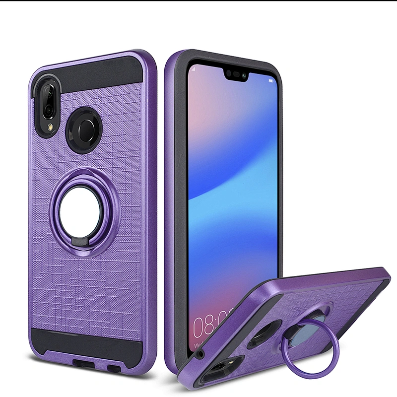 Mobile Phone Accessories TPU PC Smartphone Case With Ring Holder for Huawei Mate 30 Lite Pro