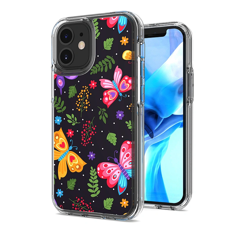 Luxury custom design IMD printed groove PC TPU phone case for IPhone 11 pro max