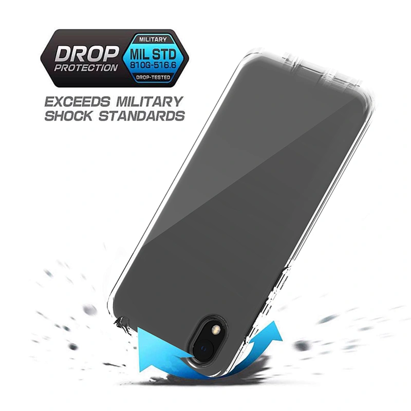 Imported Pure PC Materials Transparent Mobile Phone Covers for Apple iPhone X XR XS Max