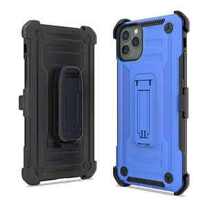 shockproof cases phone case kickstand phone case with belt clip for iphone 11 pro max