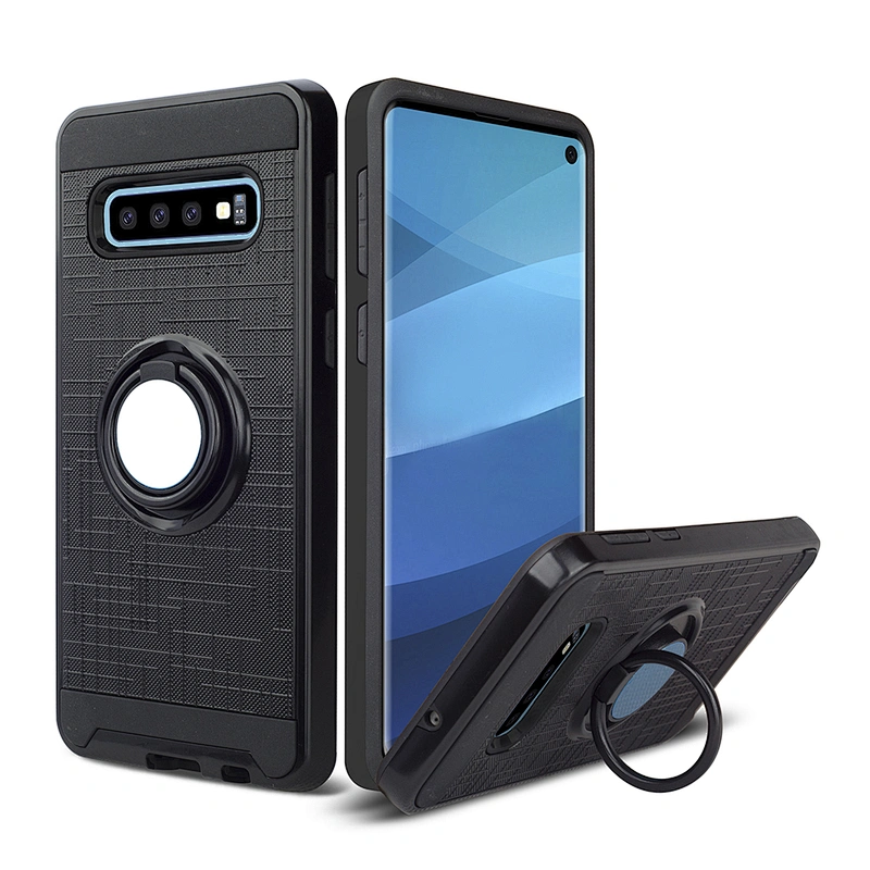 Hot Selling Shockproof Ring Kickstand Car Bracket Phone Case Accessories for Samsung M10 A10