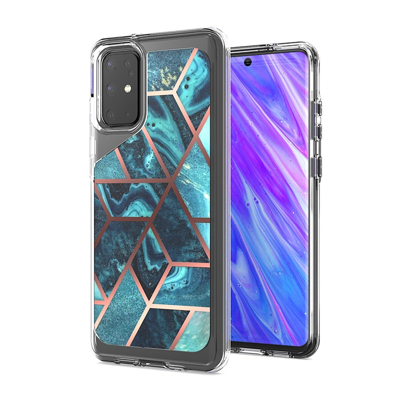 3D Custom Printing IMD Marble Phone Accessories Mobile Cover Case For Samsung S8 S9 S10  S20 Plus Ultra
