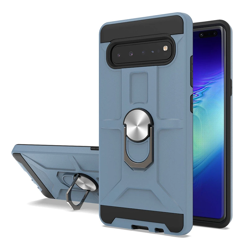 Hot selling mobile phone case for Samsung shockproof telephone cases with ring holder for Samsung S10 5G