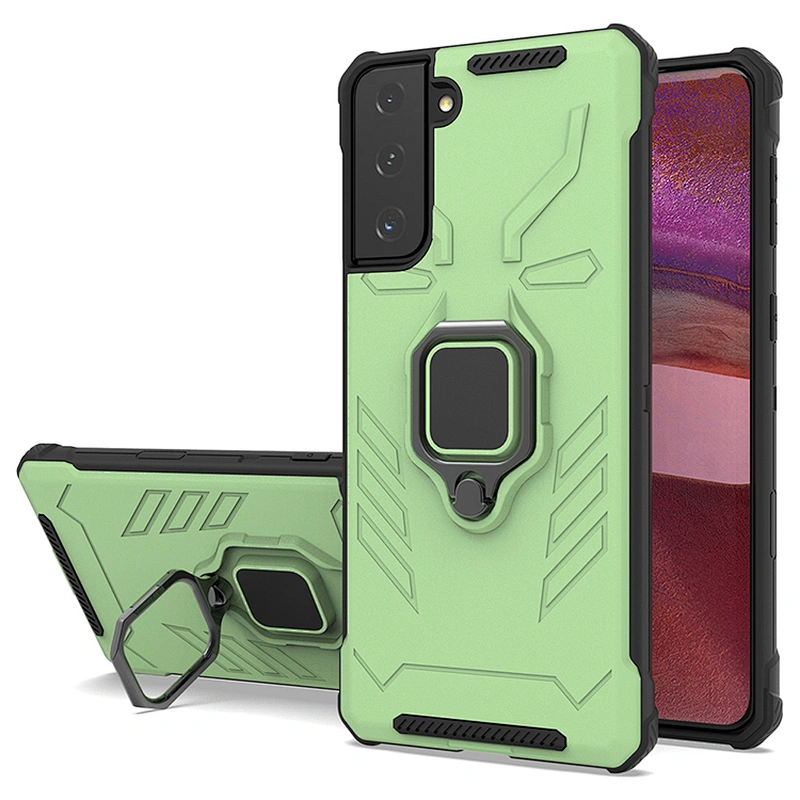 High Quality Factory Price TPU PC 2 In 1 Phone Cover Case With Holder For Samsung S30 Plus