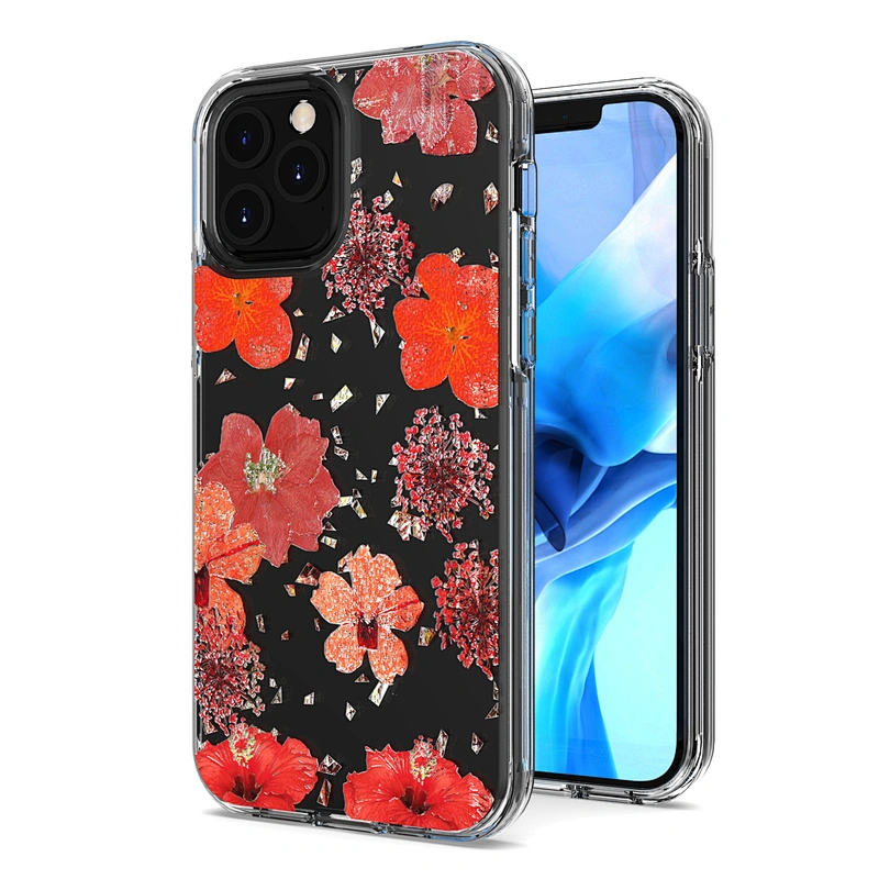 2020 Wholesale High Quality OEM Flower Printed Back Cases Phone Covers For iPhone 11 Pro Max 12 Mini