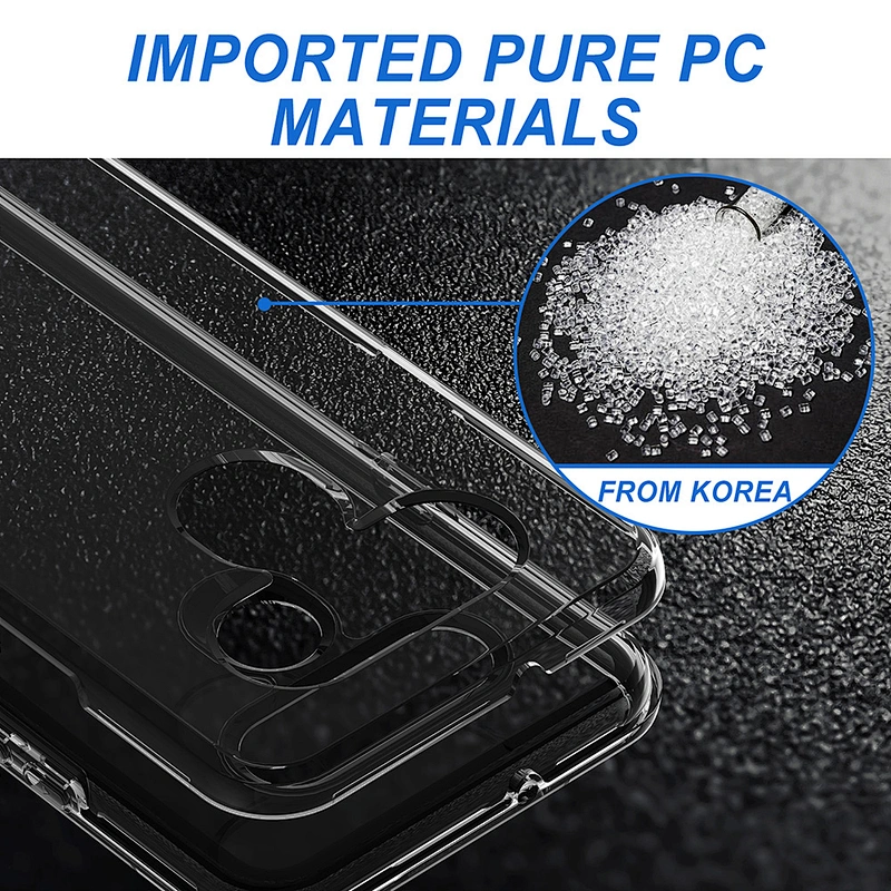 Smartphone Covers PC TPU Hybrid Clear Phone Case For iphone 7 8 se 11 pro max 12 mini
