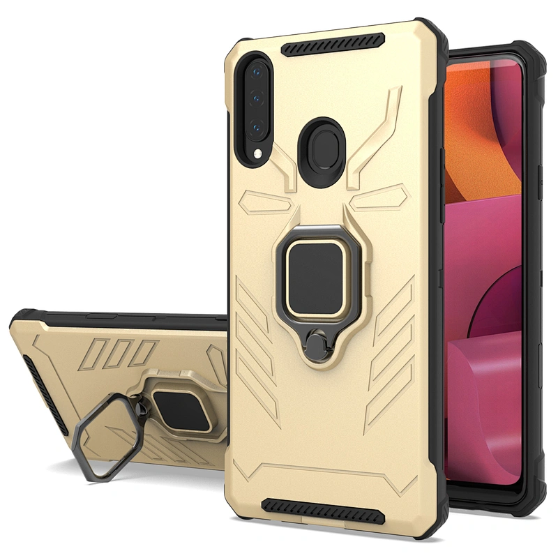 Anti-drop mobile phone cover cases with ring kickstand for Samsung A10S A20 A30 A50 A20S A21S A30S A50S