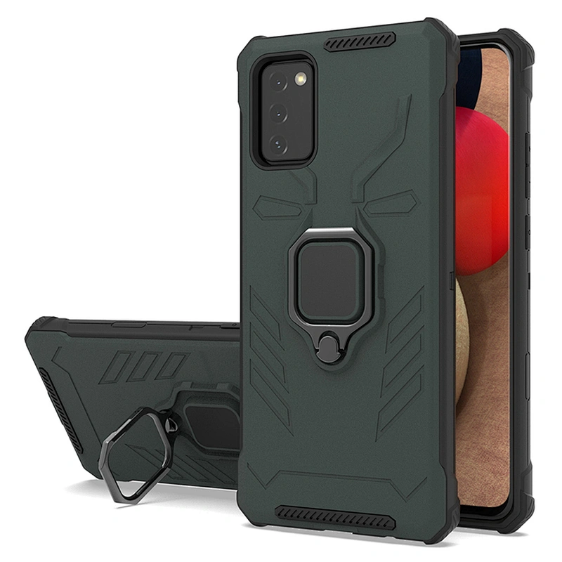 New arrival hybrid PC TPU shockproof cell phone case for Samsung A02S A52 A72
