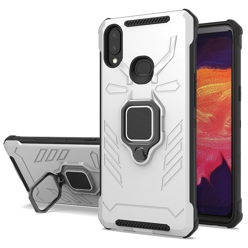 Fashion brand slim body phone case with ring holder for Samsung A10S A20S A10 M10