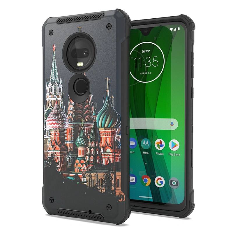 fashion guard phone case,luxury phone accessories for Moto G7